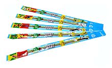 Looney Tunes Кислый жевательный мармелад с фруктовым вкусом в полосках 6*72*15 г