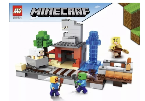 Конструктор MG MINECRAFT "Мастерская Зомби на реке" 82001, 322 детали Конструктор MG MINECRAFT "Мастерская Зомби на реке" 82001, 322 детали