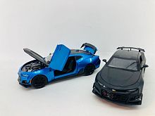 Машина Chevrolet Camaro WTCC 1:24 металл, Свет, Звук