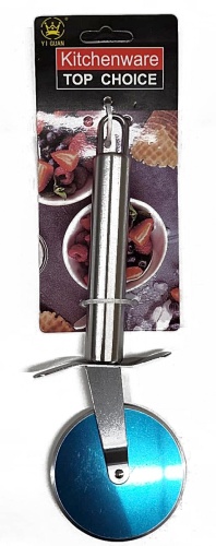 Нож для нарезки пиццы KITCHENWARE TOP CHOICE, металлическая ручка, 20 см Нож для нарезки пиццы KITCHENWARE TOP CHOICE, металлическая ручка, 20 см