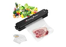 Запайщик пакетов вакуумный Vacuum Sealer 220В, длина запайки 280 мм, ширина 37 см (+10 пакетов)