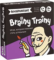 Настольная карточная игра "Brainy Trainy. Воображение" 