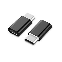 Переходник OTG Орбита OT-SMA04 гнездо microUSB - штекер TYPE-C, 20 шт/уп