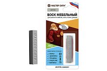 Воск мягкий мебельный Мастер Сити БЕТОН 009, брусок 9 г (на блистере)