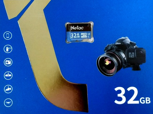 Карта памяти Netac MicroSDHC 32Gb P500 Standard Class 10 UHS-I (90 Mb/s) без адаптера фото 4