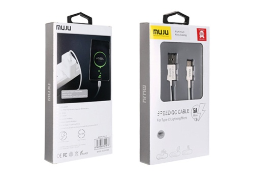 Кабель для MUJU MJ-78 USB MicroUSB 5A, силикон, длина 1 м