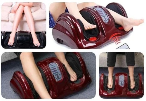 Массажер для ног Блаженство Foot Massager (Фут Массажер) цвет бордовый фото 2