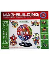 Магнитный конструктор MAG-BUILDING 78 деталей