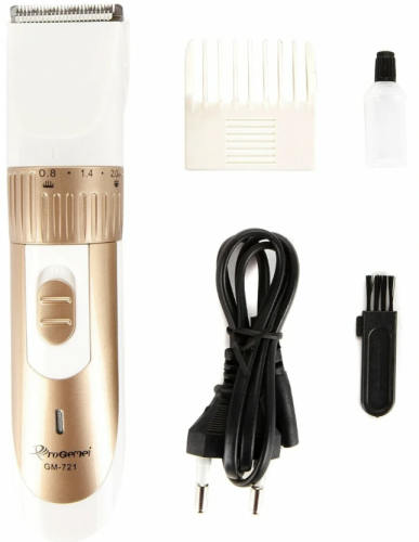 Триммер машинка для стрижки волос Gemei Rechargeable Trimmer GM-721 аккумуляторный 3W фото 2