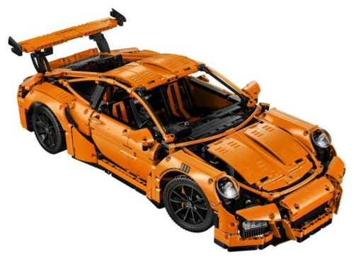 Конструктор TECHNOLOGY BRANCH "PORSCHE 911 GT3 RS " MINI0021, 589 деталей фото 4