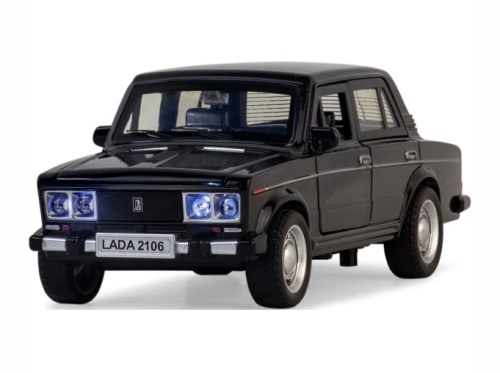 Машина Лада LADA 2106 металлическая 1:24, 10х5х5,5 см 12шт/уп фото 10