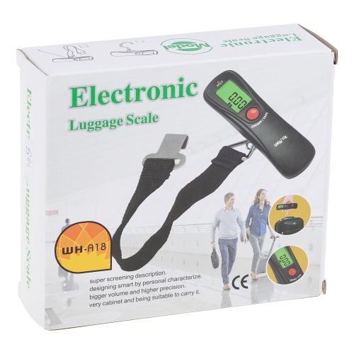 Безмен Весы электронные портативные Electronic Luggage Scale WH-A18, 50 кг фото 4