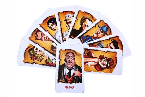 Настольная игра MAFIA "Мафия. Люкс" карточная /80 фото 2 Настольная игра MAFIA "Мафия. Люкс" карточная /80 фото 2