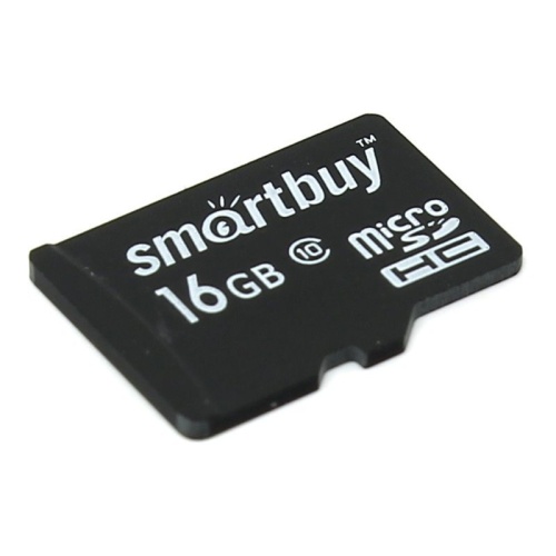Карта памяти Smartbuy MicroSDHC 16Gb Class 10 USH-I без адаптера SD