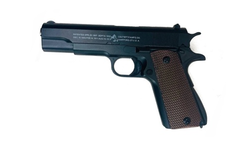 Пистолет металлический C.8 AirSoft GUN 1911 COLT'S PT.F.A., калибр 6 мм