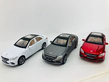 Машина Mercedes-Benz C260L 1:32, металлический, Свет, Звук, 15*6*5 см