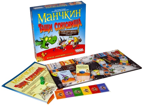 Настольная печатная игра "МАНЧКИН - ТАЩИ СОКРОВИЩА" (Мир Хобби), 6+ фото 3