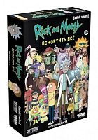 Настольная печатная игра "Рик и Морти. Всмортить всё", 18+