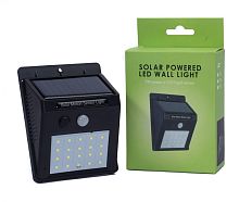 Светильник SOLAR POWERED LED WALL LIGHT COB LED 15W/500Lm на солнечной батарее с датчиком движения 