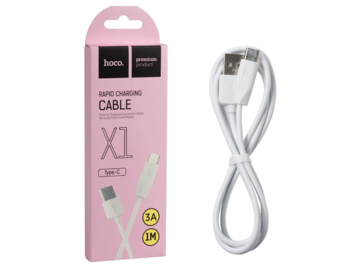 Кабель Hoco. X1 Rapid Charging CABLE TYPE-C 2.0 1м  фото 3