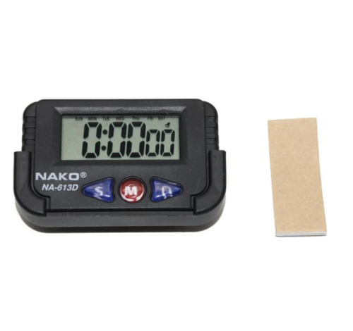 Часы автомобильные NAKO NA-613D кварцевые фото 3