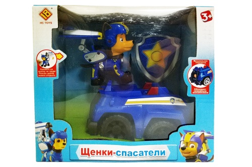 Щенячий патруль Щенки-спасатели + Машина ГОНЧИК, свет, звук Щенячий патруль Щенки-спасатели + Машина ГОНЧИК, свет, звук