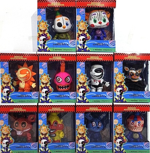 Фигурка "5 ночей с Фредди" MIDNIGHT MYSTERY WARRIOR "Сделай сюрприз со мной", в коробке, 10 см фото 3 Фигурка "5 ночей с Фредди" MIDNIGHT MYSTERY WARRIOR "Сделай сюрприз со мной", в коробке, 10 см фото 3