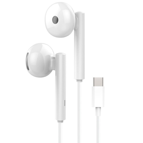 Наушники вкладыши проводные MAIMi H11 Stereo Earphone белые, разъем TYPE-C фото 4