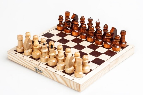 Настольная игра ШАХМАТЫ лакированные 29*14,5*3,8 см (ОЛ) фото 8