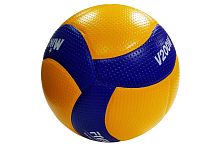 Мяч волейбольный MIKASA V200W OFFICIAL APPROVED Inflate to 4,5LBS 0,3-0,325kgf/cm² в пакете