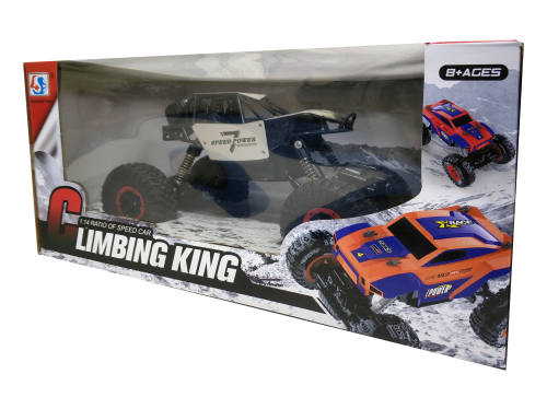 Машина радиоуправляемая Джип LIMBING KING, мягкие колеса, 30 см фото 4