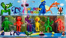 ROBLOX НАБОР фигурок 6в1 Rainbow Friends "Радужные друзья" 12 см, на блистере