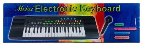 Синтезатор Meixi ELECTRONIC KEYBOARD KD3738 с микрофоном, 37 клавиш, 22 функции фото 3