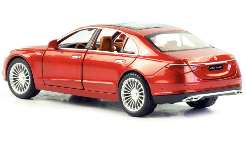 Машина Mercedes-Benz S-Class W223 DIE-CAST 1:24 металлический 20*10*8 см фото 3