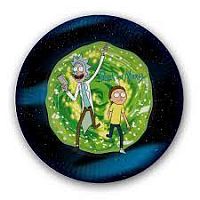 Тарелки НАБОР Rick and Morty, бумажные Ø23 см, 6 шт/уп