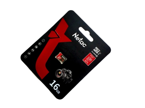 Карта памяти Netac MicroSDHC 16Gb P500 Extreme Pro Class 10 UHS-I U1 V10 (100 Mb/s) без адаптера фото 3