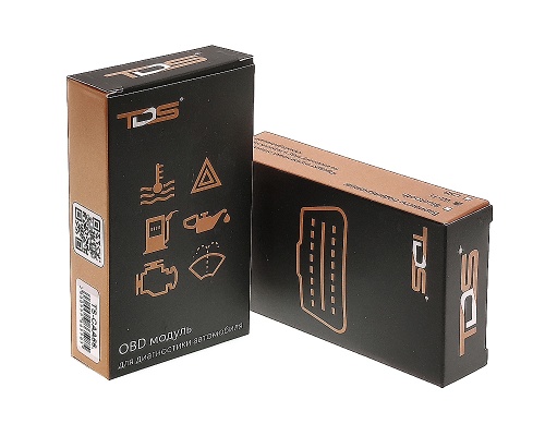 Автосканер elm327 OBD2 TDS TS-CAA61 модуль OBD (V1.5 Bluetooth 5.1) чип JL (AB21BP0J056) СИНИЙ фото 3