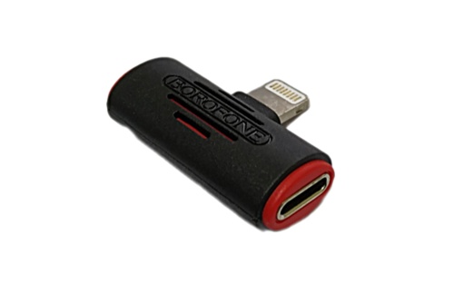 Аудио конвертер-переходник BOROFONE V6 Apple 3.5 Audio Converter для Айфона