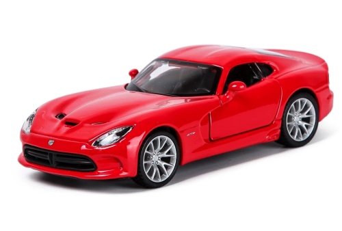 Машина Додж Вайпер "Dodge SRT Viper GTS 2013" 1:32, металлическая фото 4