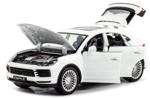 Машина PORSCHE CAYENNE S DIE-CAST 1:24 металлический 20х7,5х6 см. фото 4