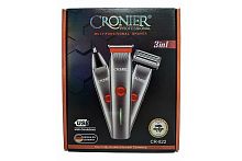 Бритва-машинка для стрижки электрическая CR-822 Cronier 3 в 1