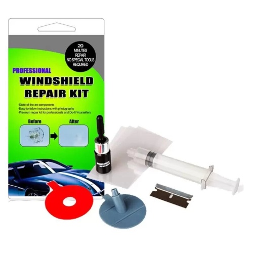 Ремонт сколов на лобовом стекле автомобиля своими руками Professional Windshield REPAIR KIT фото 4