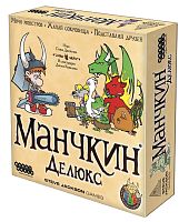 Настольная карточная игра "МАНЧКИН Делюкс", возраст от 12 лет