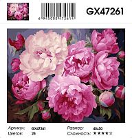 Картина по номерам Paintboy GX47261, холст на подрамнике, 40x50 см