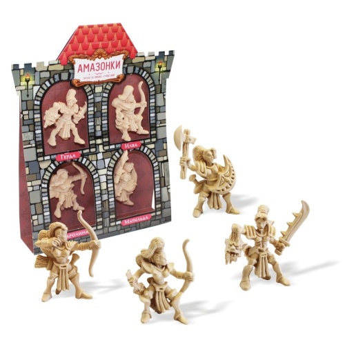 НАБОР Фигурки "Амазонки" (Биплант.Эпоха великих сражений), 4 шт/уп НАБОР Фигурки "Амазонки" (Биплант.Эпоха великих сражений), 4 шт/уп