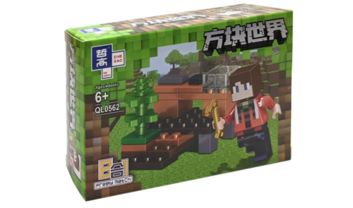 Конструктор QI ZHE GAO Minecraft "Мастерская Майнкрафт 8в1" QL0562 фото 5