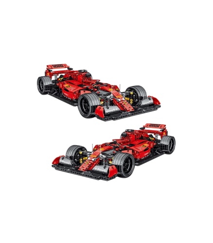 Конструктор Mork TECHNOL MODEL Гоночный автомобиль F1 Ferrari SF90 Super Racing Car 023005, 1099 дет фото 5