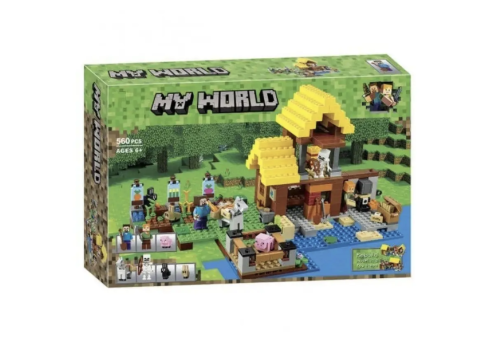 Конструктор BELA MY WORLD "Фермерский коттедж" 10813, 560 деталей