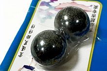 ШАР магнитный Hongtong Toys Ø 19 мм, черный, 2 штуки /на блистере