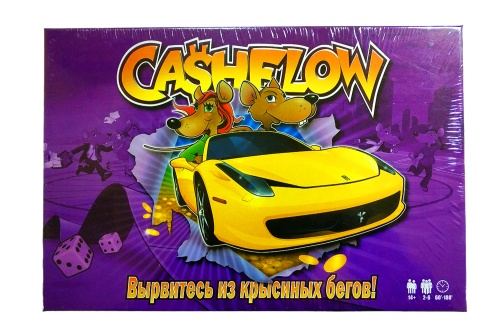 Настольная игра "CASHFLOW", экономическая, 2-6 участников, возраст 14+